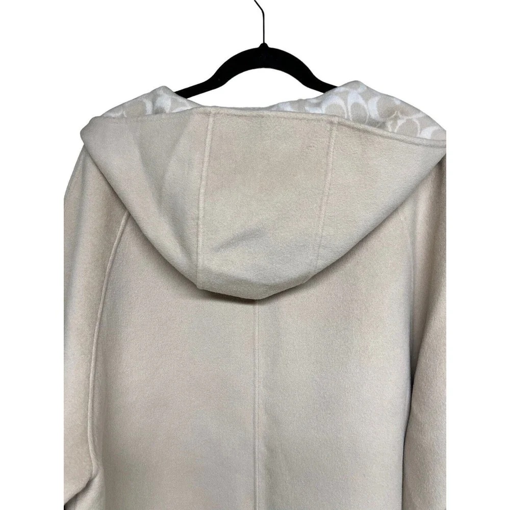 Coach Double Face Experimental Cape Oatmeal Women’s Size XS/S‎